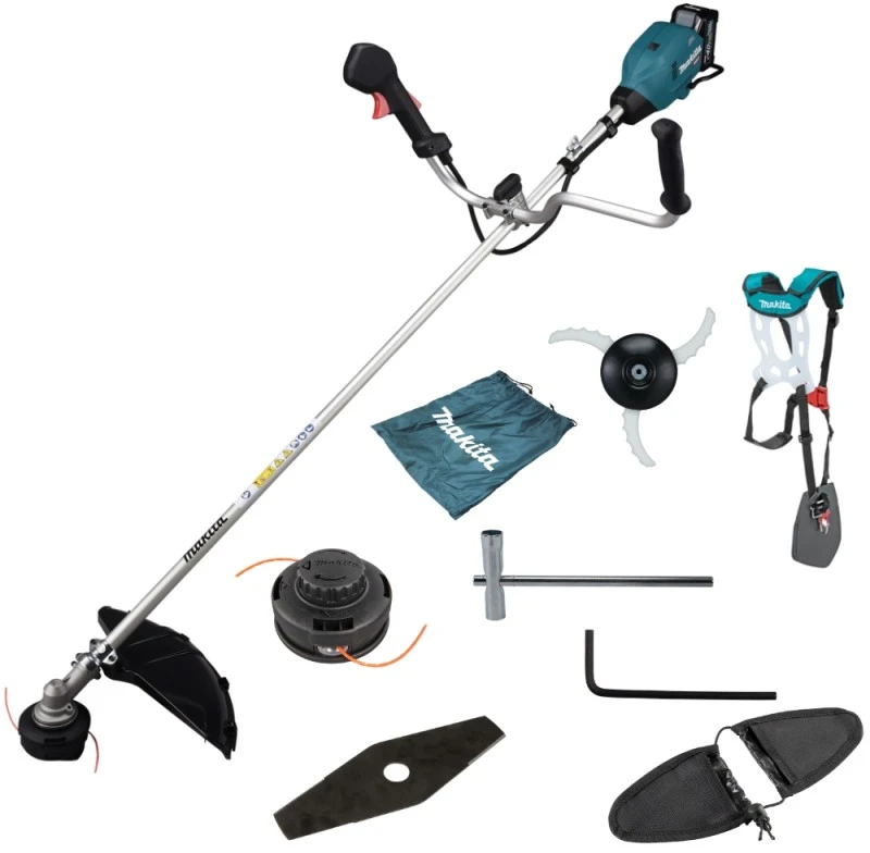 Makita UR006GZ06 Cordless brush cutter/grass trimmer, 40Vmax XGT, 430mm, BL-motor, AFT, ADT, be akumuliatoriaus ir kroviklio