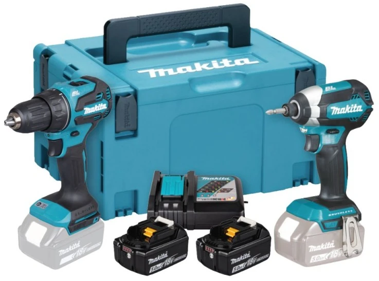 Makita Akumuliatorinių įrankių komplektas DLX2535TJ 18V LXT®