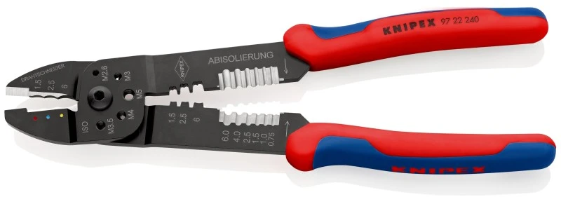 Antgalių presavimo replės KNIPEX 9722