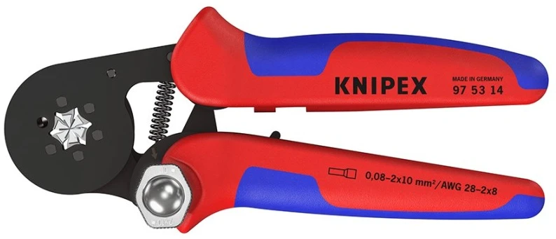 Antgalių užspaudimo replės su savaiminiu susireguliavimu KNIPEX 975314