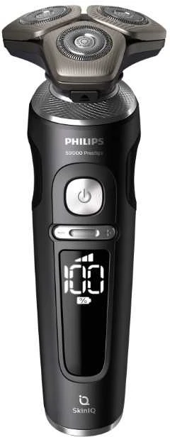 Barzdaskutė Philips Shaver S9000 Prestige SP9840/32 men's shaver Rotation shaver Trimmer Pilkas