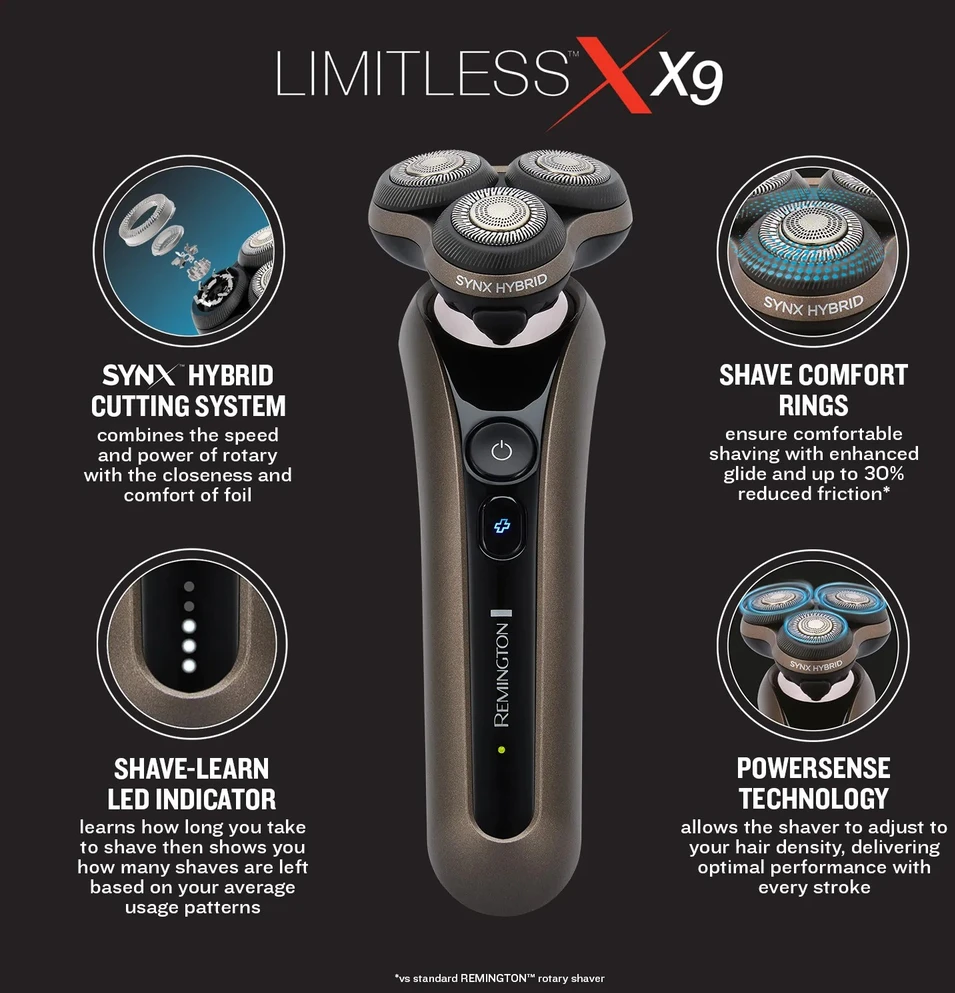 Barzdaskutė Remington X9 Limitless XR1795