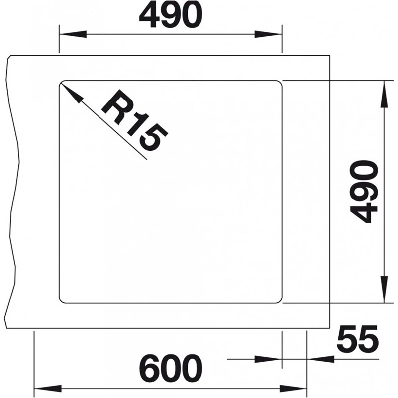 Plautuvė BLANCO ARTAGO 6-IF/A SteelFrame 521767
