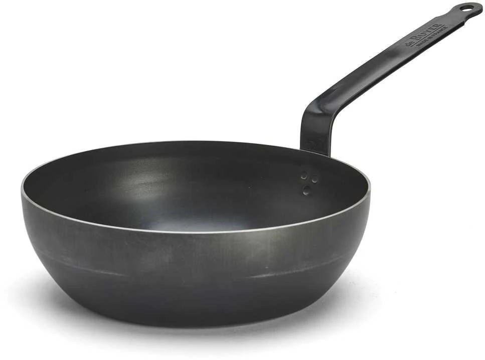 De Buyer Mėlyna Deep skillet, 28 cm, Mėlyna Carbon
