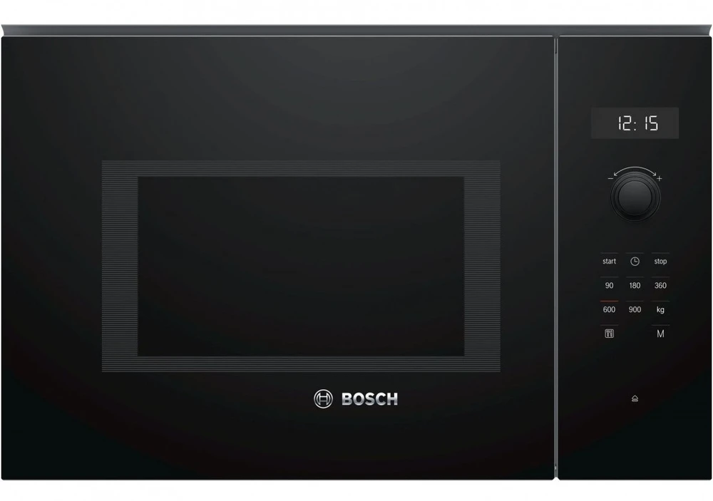 Bosch BFL554MB0 Serija 6, Įmontuojamoji mikrobangų krosnelė, Juodas