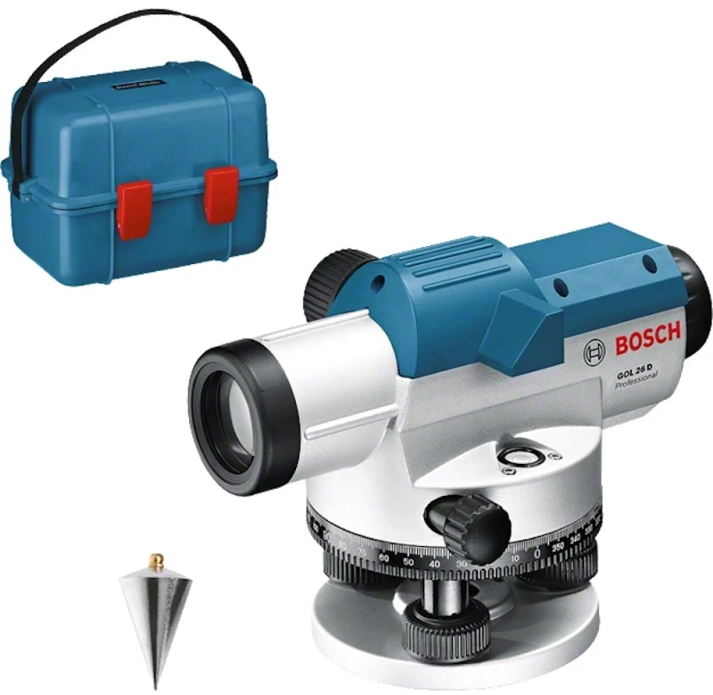 Bosch Optinis nivelyras GOL 26 D, Case