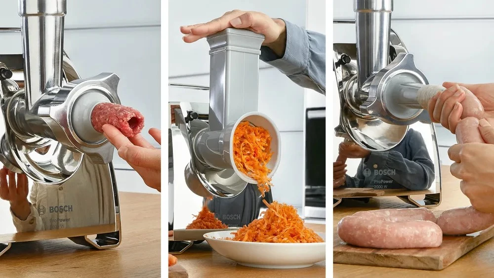 Mėsmalė Meat grinder Bosch MFW67440 (700 Juodas)