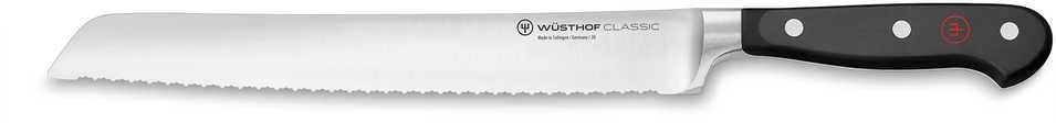 Wusthof Duonos peilis, 23 cm, dvigubai dantytas peilis, Classic