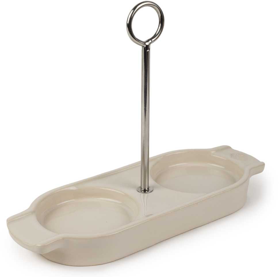 Peugeot Ceramic grinder stand, ecru, Linea