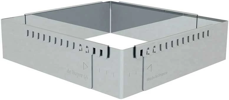 De Buyer Saldainių kraštas, reguliuojamas, 21,5x11,5x7,5 cm