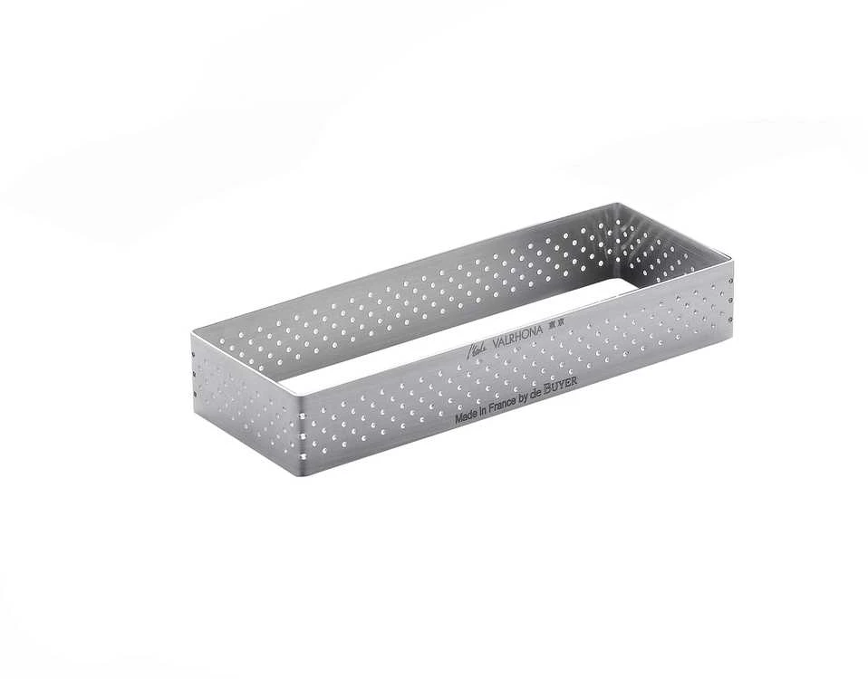 De Buyer Perforuotas konditerinis kraštas, 28x11x2 cm