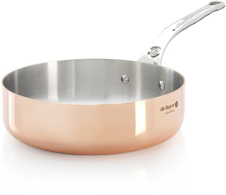 De Buyer Copper saucepan, 3 l, Prima Matera