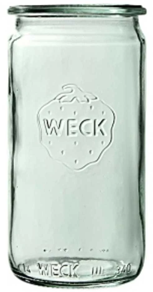 Weck Cylinder jar, 340 ml, Zylinder, 6 pcs