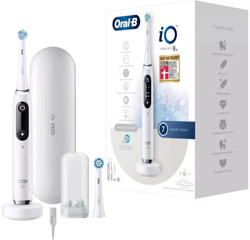 Dantų šepetėlis Oral-B iO Series 9N Baltas Alabaster JAS22
