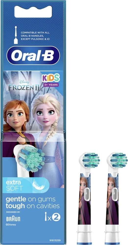 Oral-B Frozen Kids šepetėlių antgaliai, 2 vienetai