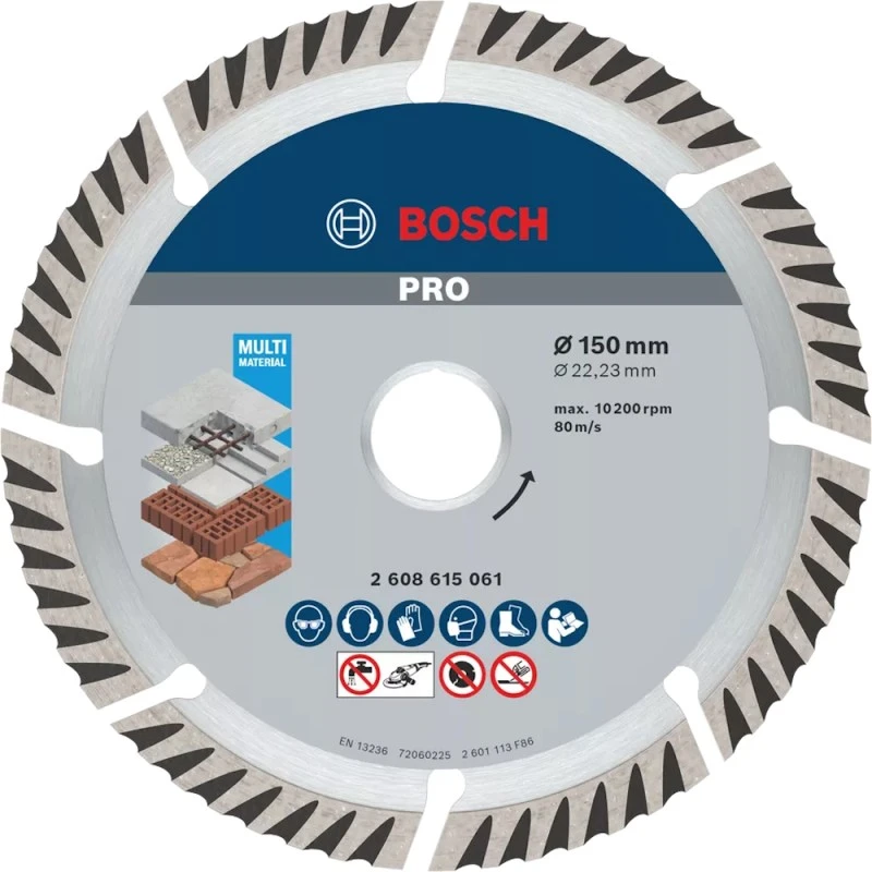 Bosch Deimant.pjov.diskas * Universal 150x22.23 mm