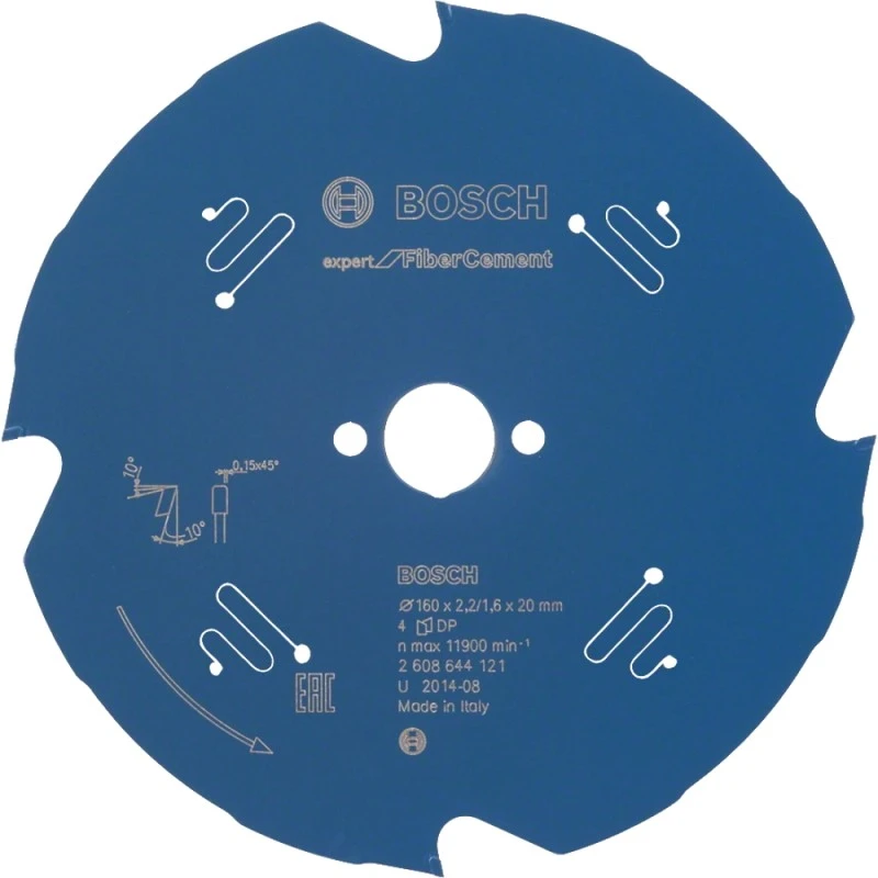 Bosch Disk.pjūkl.diskas 160x20x2.2/1.6x Z4