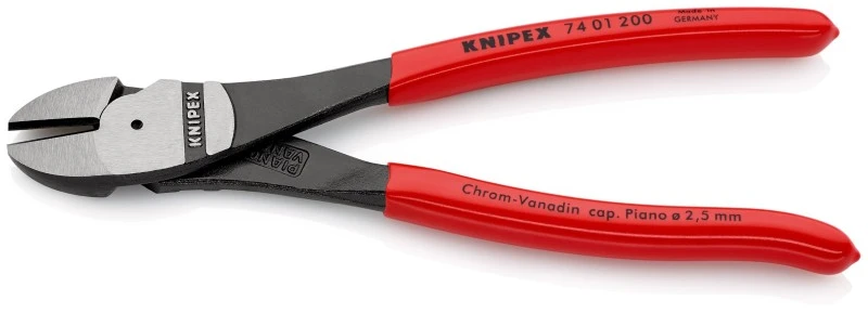 Didelės svertinės jėgos kirpimo replės KNIPEX 7401200