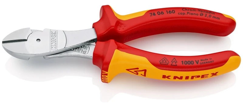 Didelės svertinės jėgos kirpimo replės KNIPEX 7406160