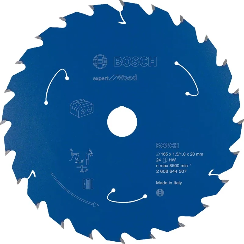 Bosch Expert for Wood 165x20x1,5/1x24T