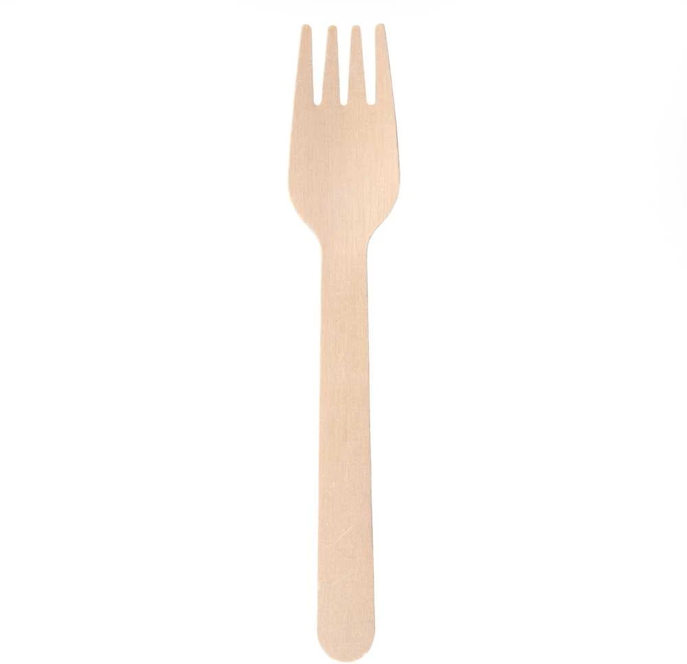 Verlo Bamboo Vienkartinės šakutės, 16 cm, bambukinės, 100 vnt.