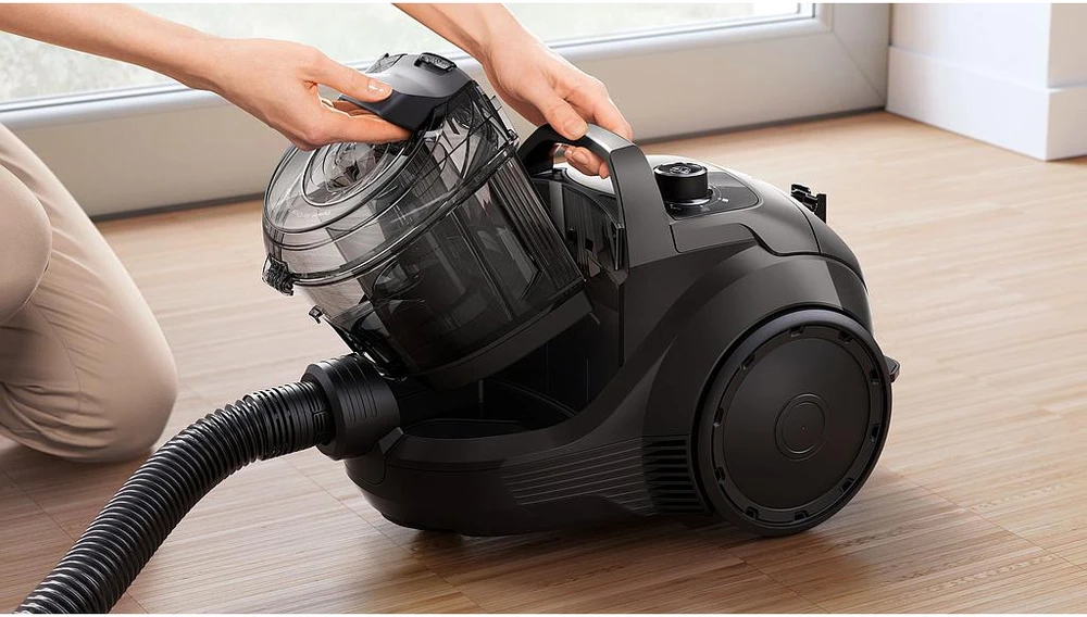 Bosch BGC21X200 Serija 4, Dulkių siurblys be maišelio, Juoda