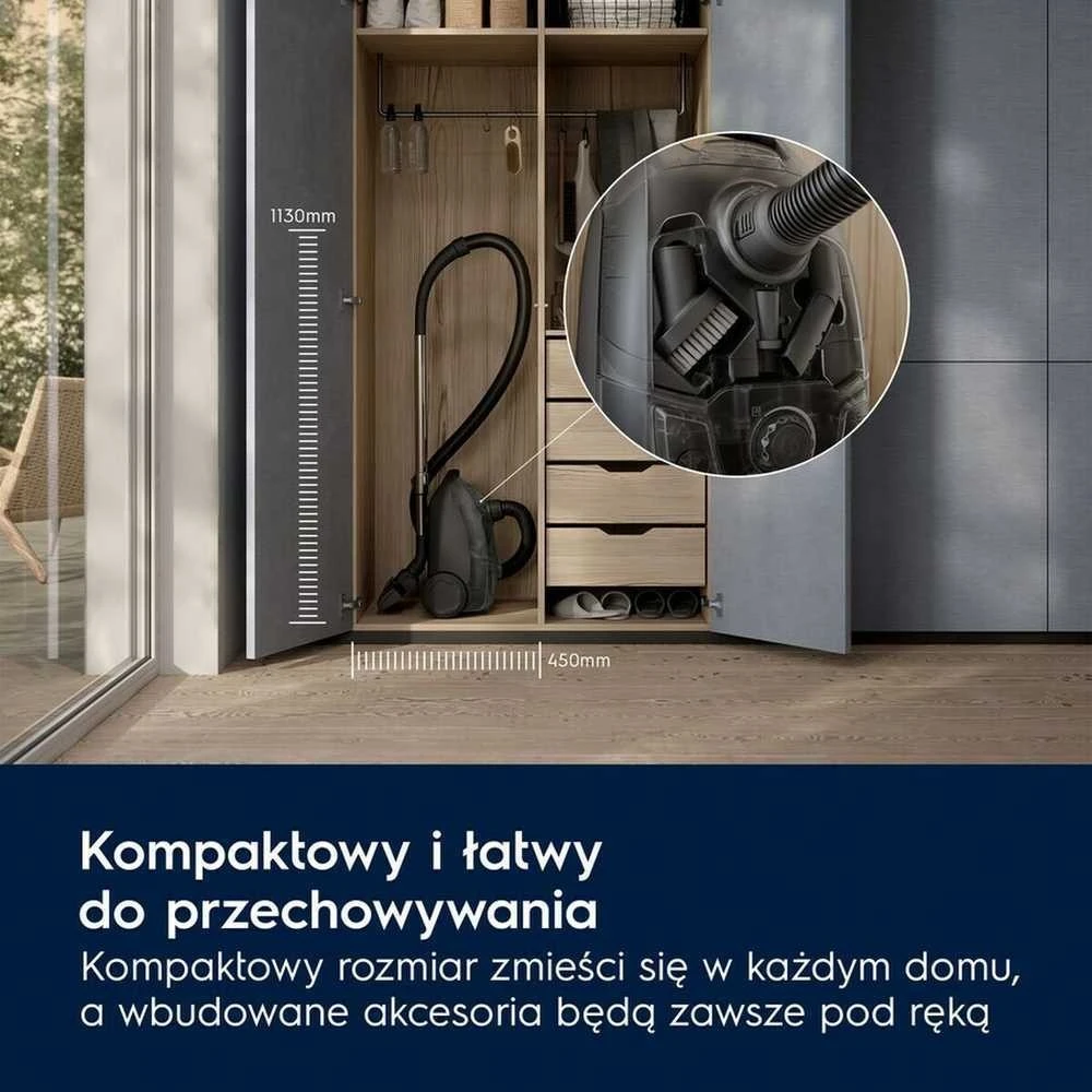 Dulkių siurblys ELECTROLUX EB31C1DB