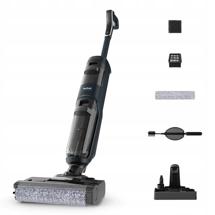 Drėgno ir sauso valymo dulkių siurblys Tefal X-Clean GF2251F3