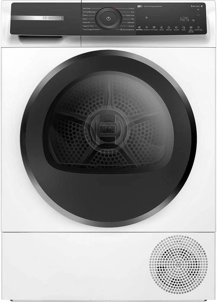 Bosch WQH245B9SN Serija 6, Džiovyklė su šilumos siurbliu, 9kg