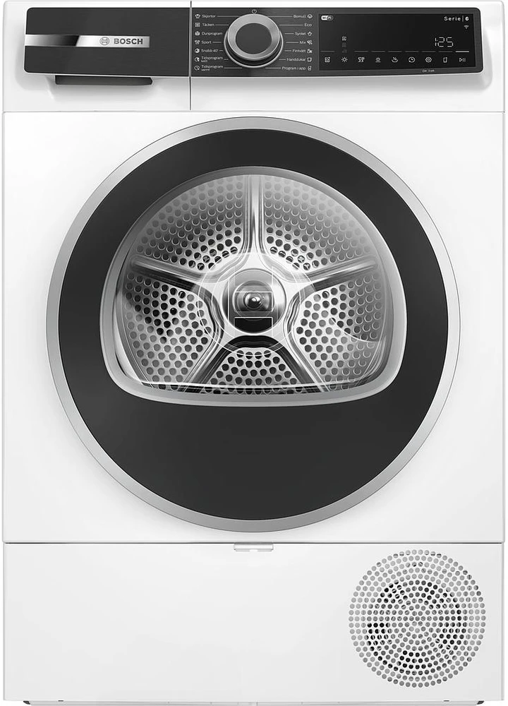 Bosch WQK2420LSN Serija 6, Džiovyklė su šilumos siurbliu, 9kg
