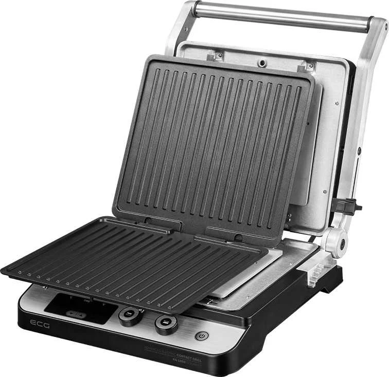 Elektrinis grilius ECG KG 1000 Gourmet, Pilkos spalvos