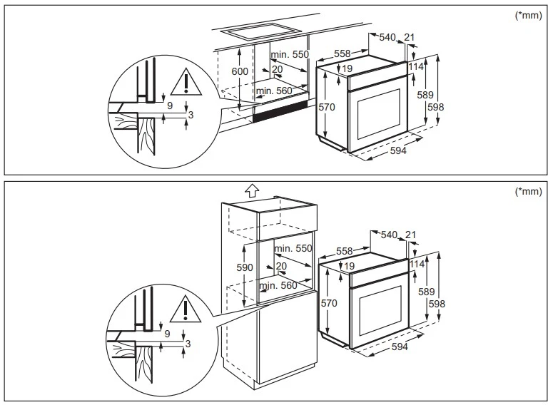 Orkaitė Electrolux COF6P76BX