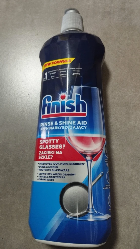 Skalbiklis indaplovėms FINISH 800 ml