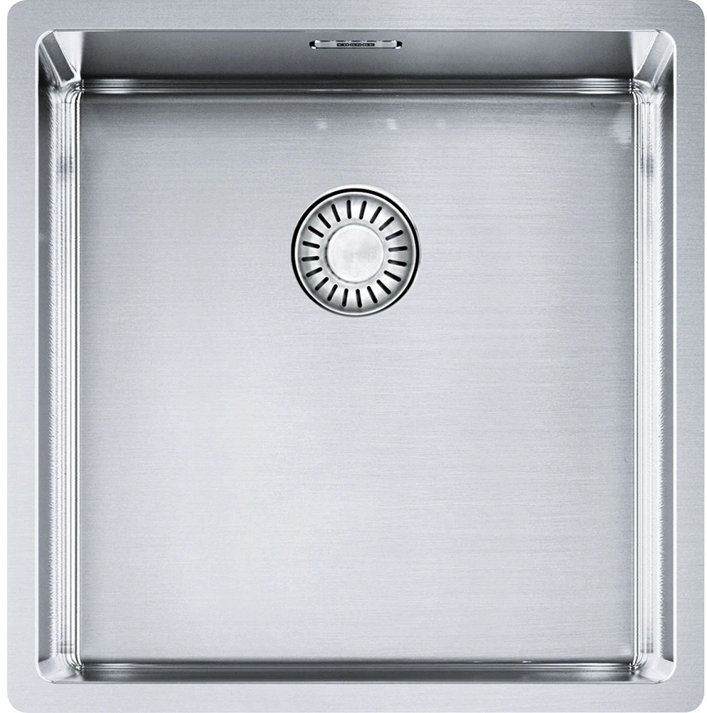 Nerūdijančio plieno plautuvė Franke Box, BXX 210/110-45, rankinis ventilis