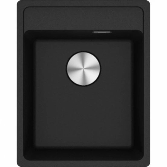 Granitinė plautuvė Franke Maris, MRG 610-39 A, Onyx, ekscentrinis ventilis