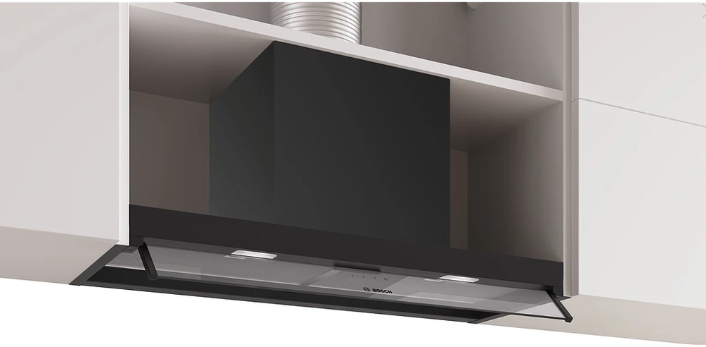 Bosch DBB85CC60 gartraukis Built-in Juodas 582 m³/h