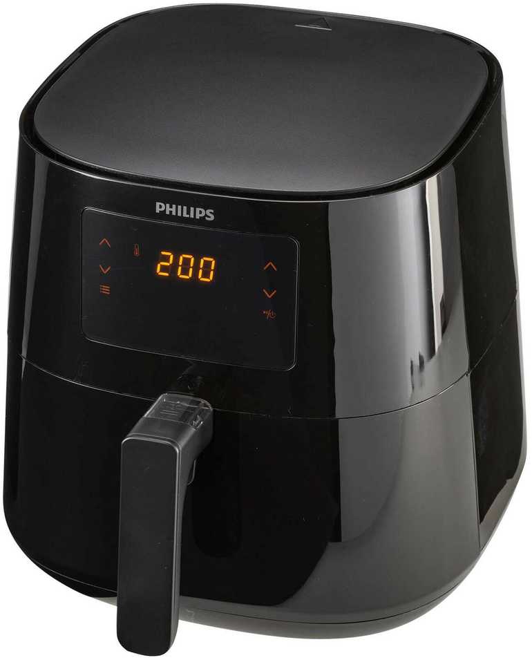 Gruzdintuvė Philips Airfryer XL HD9270/70, 2000 W, Talpa 6.2l, Juodos spalvos