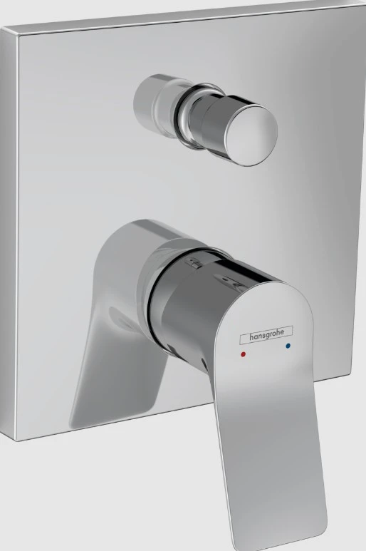 Hansgrohe iebūvējamā dušas/vannas maisītāja Vivenis virsapmetuma daļa, hroms