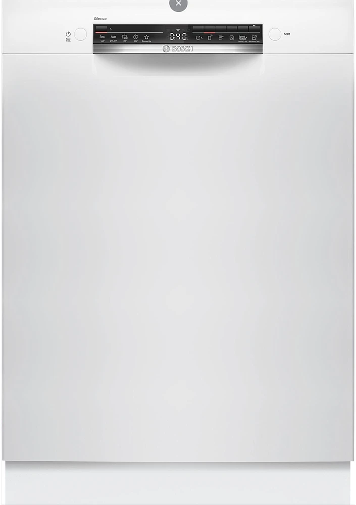 Bosch SMU2HTW06E Serija 2, Indaplovė, montuojama iš apačios, 60 cm, Balta