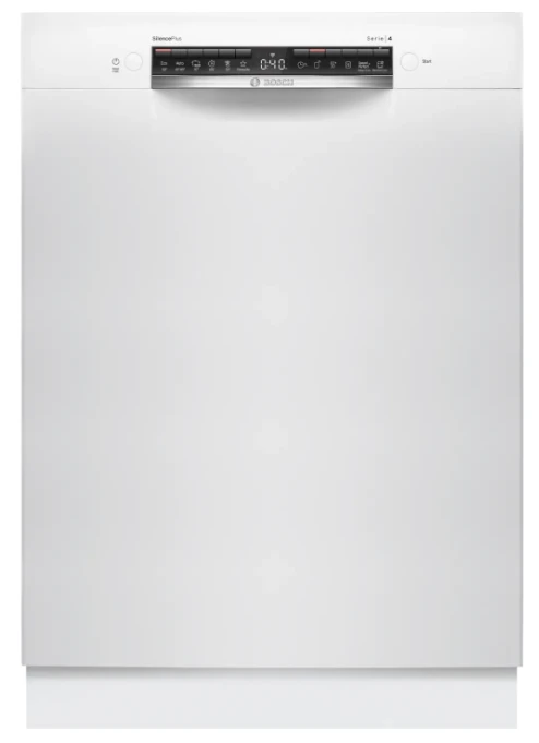Bosch 37375 SMU4HMW00S Serija 4, Indaplovė, montuojama iš apačios, 60 cm, Balta