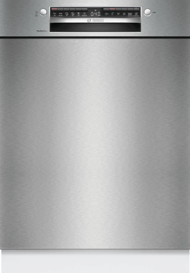 Bosch 38575 SMU6ZCS10E Serija 6, Indaplovė, montuojama iš apačios, 60 cm, Šlifuotas plienas