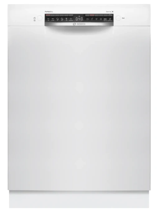 Bosch SMU6ZCW10S Serija 6, Indaplovė, montuojama iš apačios, 60 cm, Balta