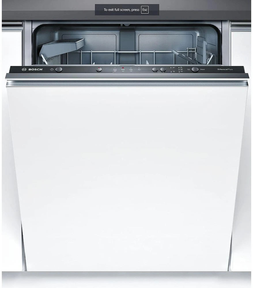 Bosch SMV41D10EU Serija 4, Visiškai integruota indaplovė, 60 cm