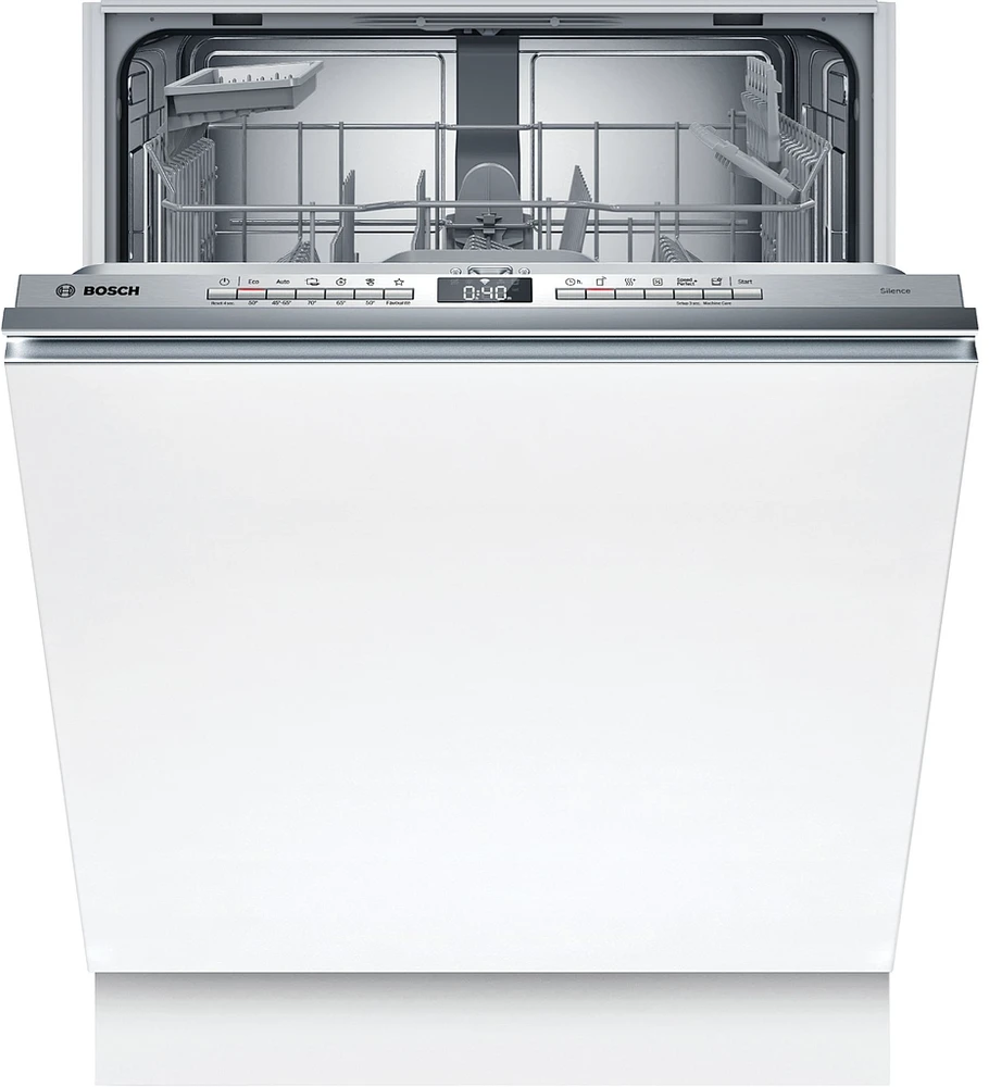 Bosch SMV4HTX11E Serija 4, Visiškai integruota indaplovė, 60 cm