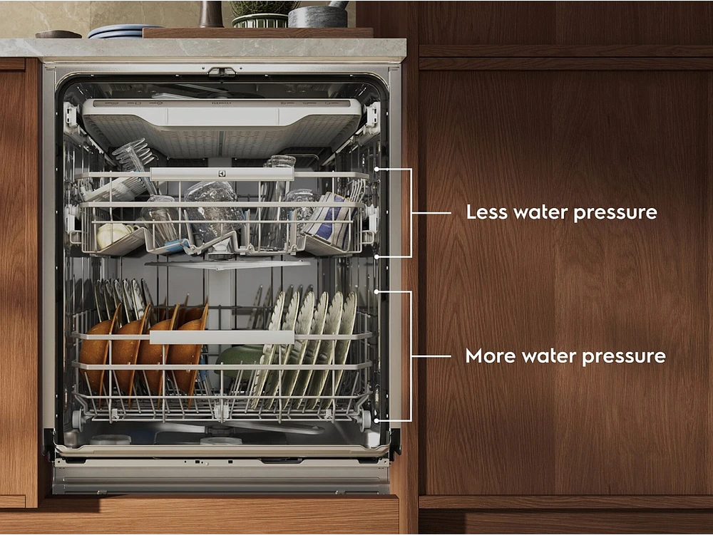 60 cm. pločio įmontuojama indaplovė Electrolux E82LA200T