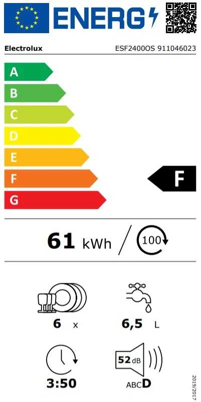 Electrolux ESF2400OS