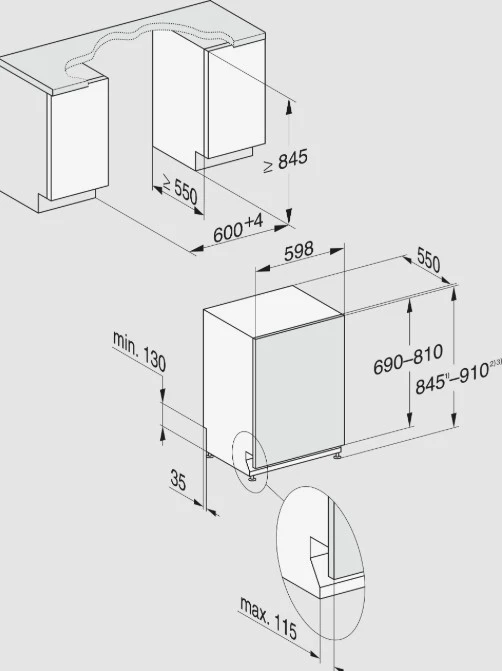 Indaplovė MIELE G 7265 SCVi XXL