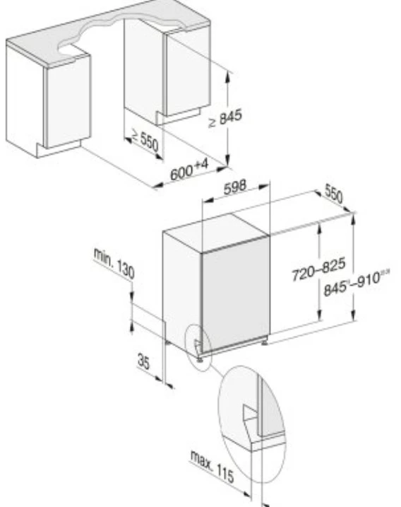 Indaplovė MIELE G 7285 SCVi XXL
