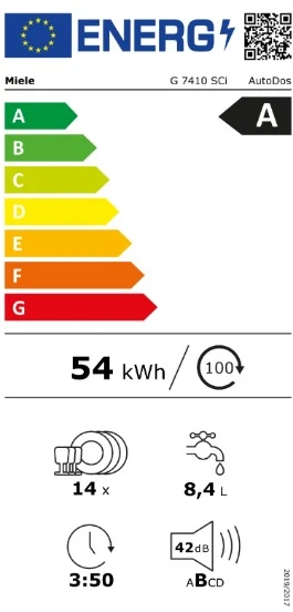 Indaplovė MIELE G 7410