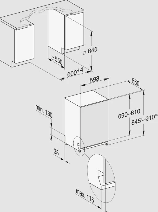 Indaplovė MIELE G 7658 SCVi XXL